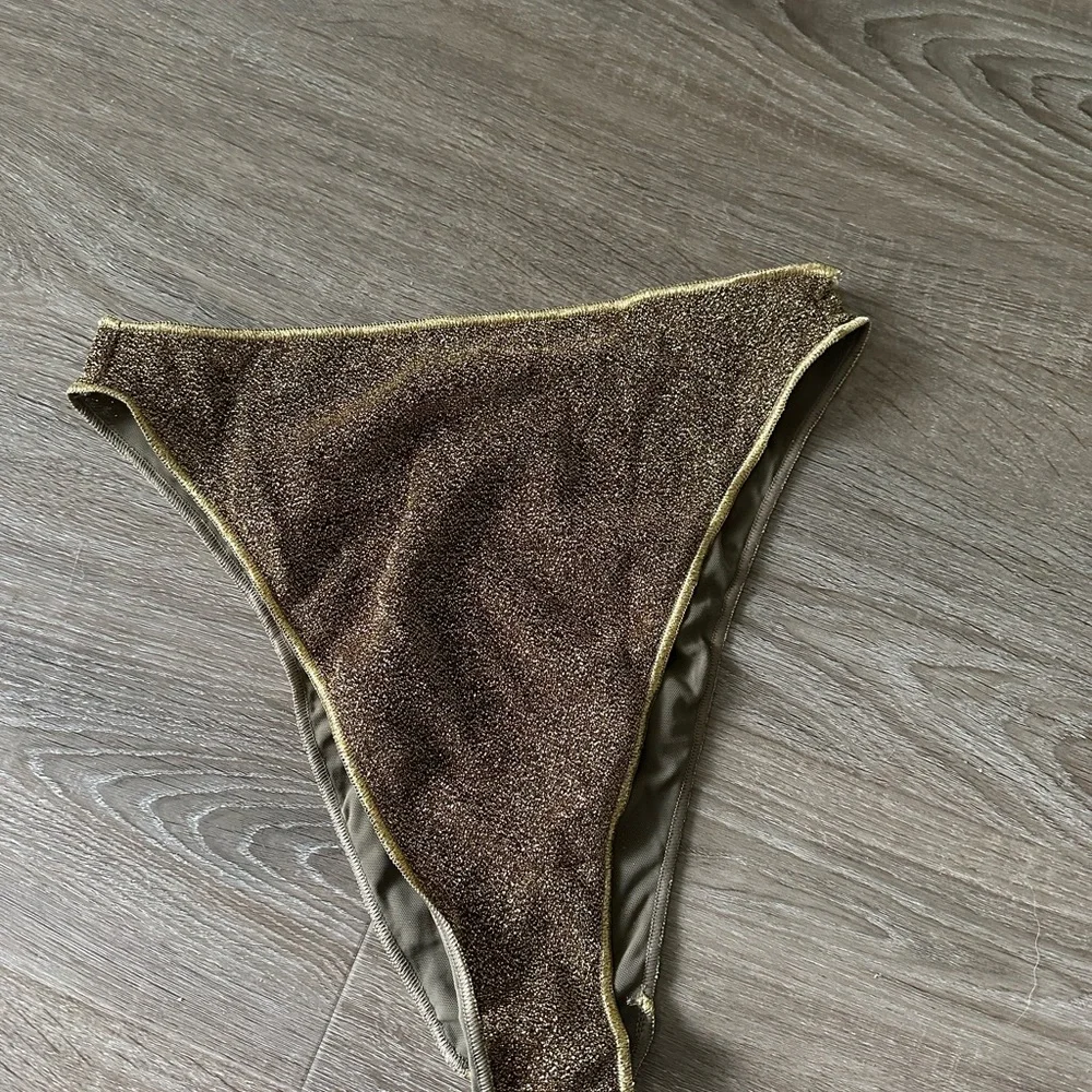 Oseree‎ Lumiere Bottom Bikini Sand Metallic Glitter